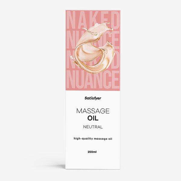 Satisfyer Fragrance-Free Massage Oil Neutral – Skin-Friendly & Natural 250 ml