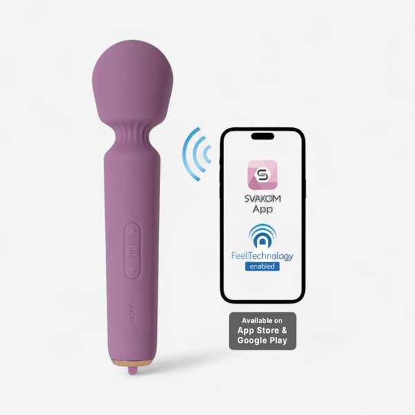 Svakom Mini Emma Neo – Smart App-Controlled Compact Wand Vibratorori