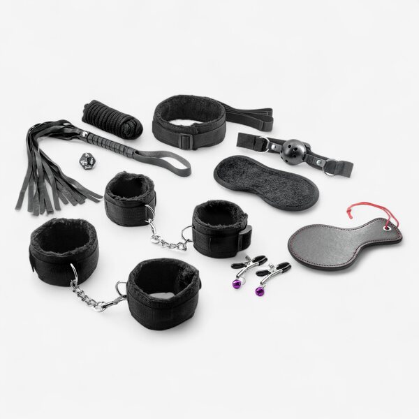 Crushious Bondage Setti Master & Commander – Täydellinen 11 Osan BDSM-Paketti
