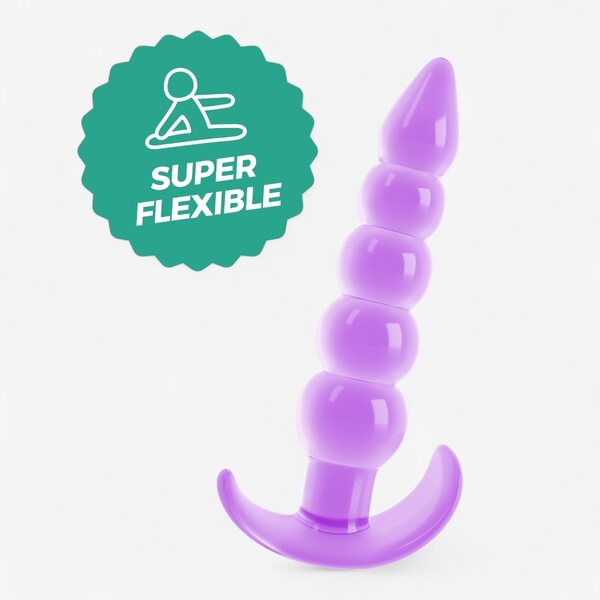 Crushious Draco Super-Flexible Beaded Anal Plug 12 cm