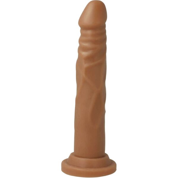 Blush Novelties Dildo Dr.Skin Straight To The Top Mokka