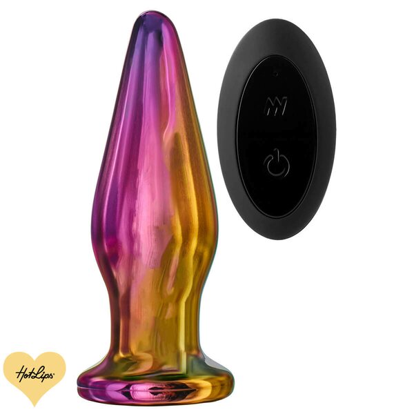 Dream Toys Glamour Glass Radio-Ohjattava Anaalitappi