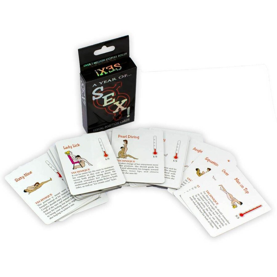 Year Of SEX!- Seksin Vuosi Asentokortit