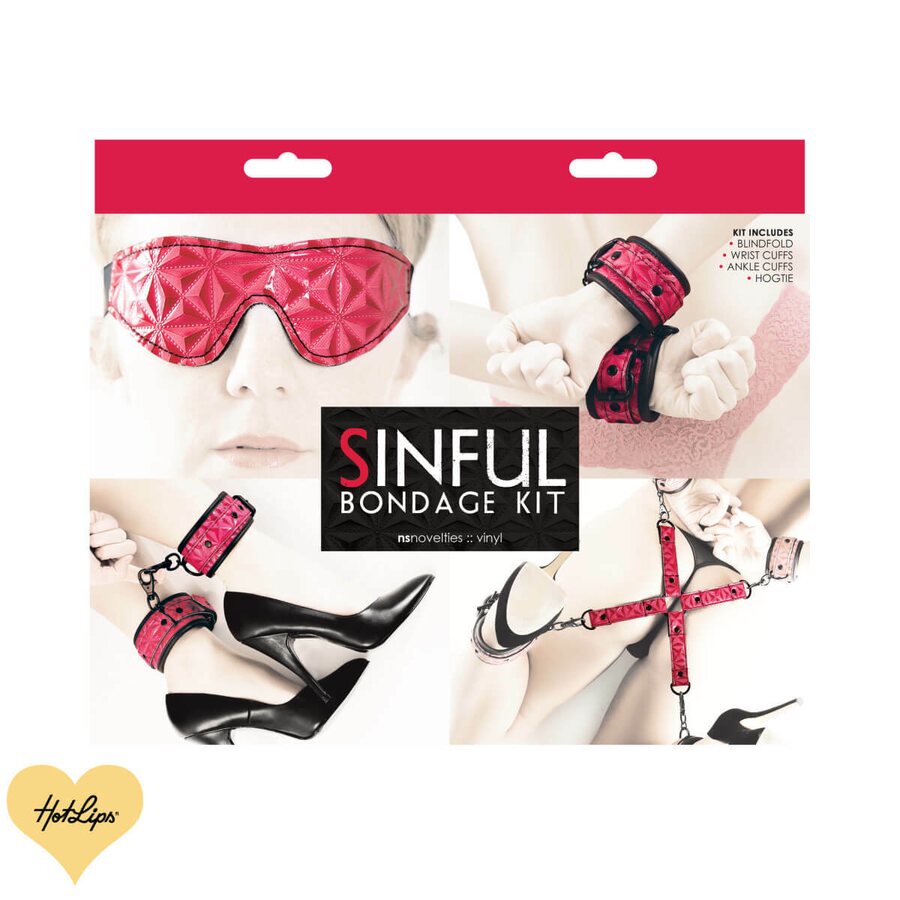 Sinful Bondage Kit Pinkki Sinful Bondage Kit Pinkki
