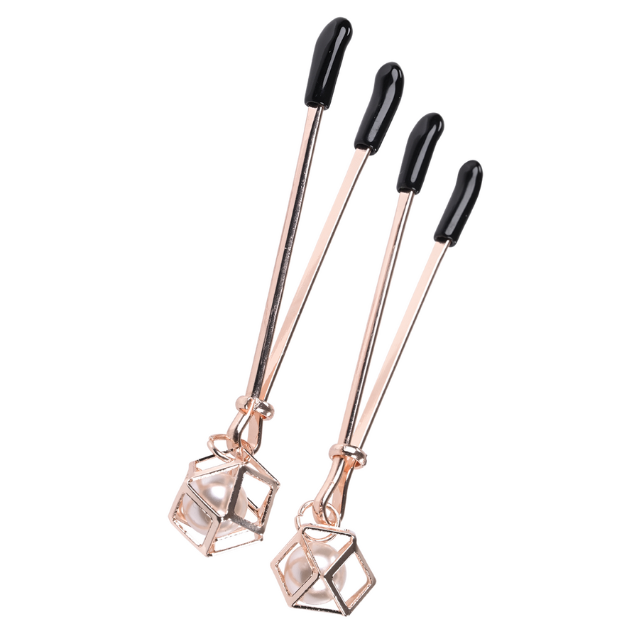 Sex & Mischief Brat Pearl Nipple Clips Nänninipistimet