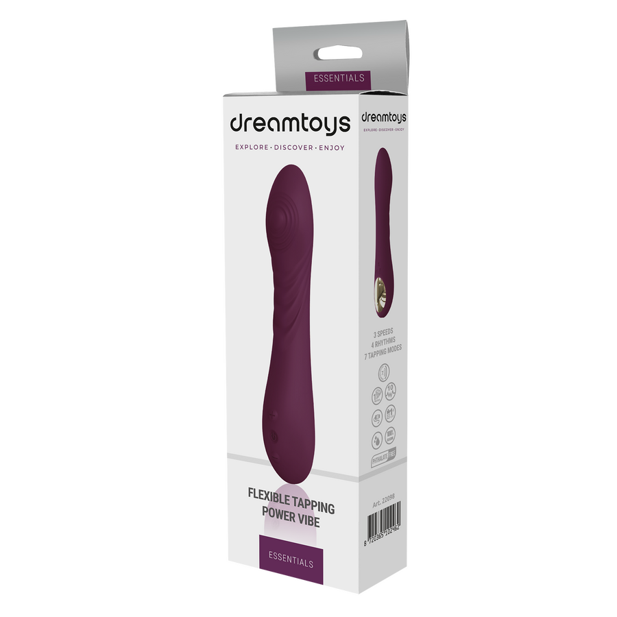 Dream Toys Essentials Flexible Tapping Power Vibe