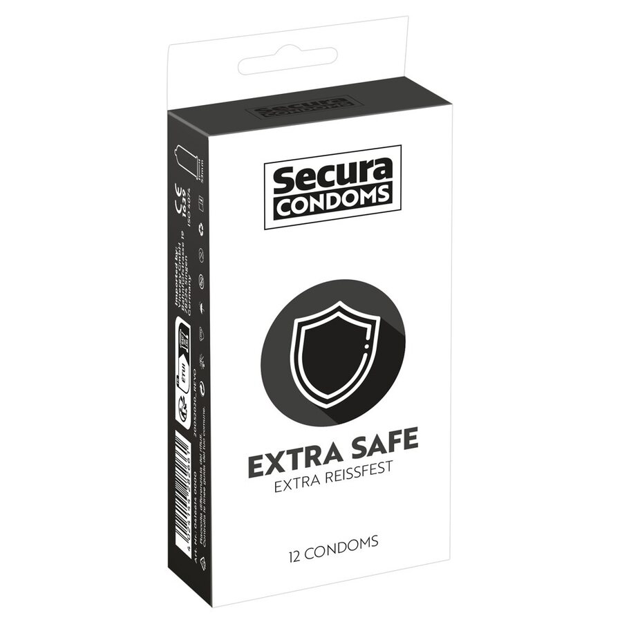 SECURA Extra Safe Vahvat Kondomit SECURA Extra Safe Vahvat Kondomit