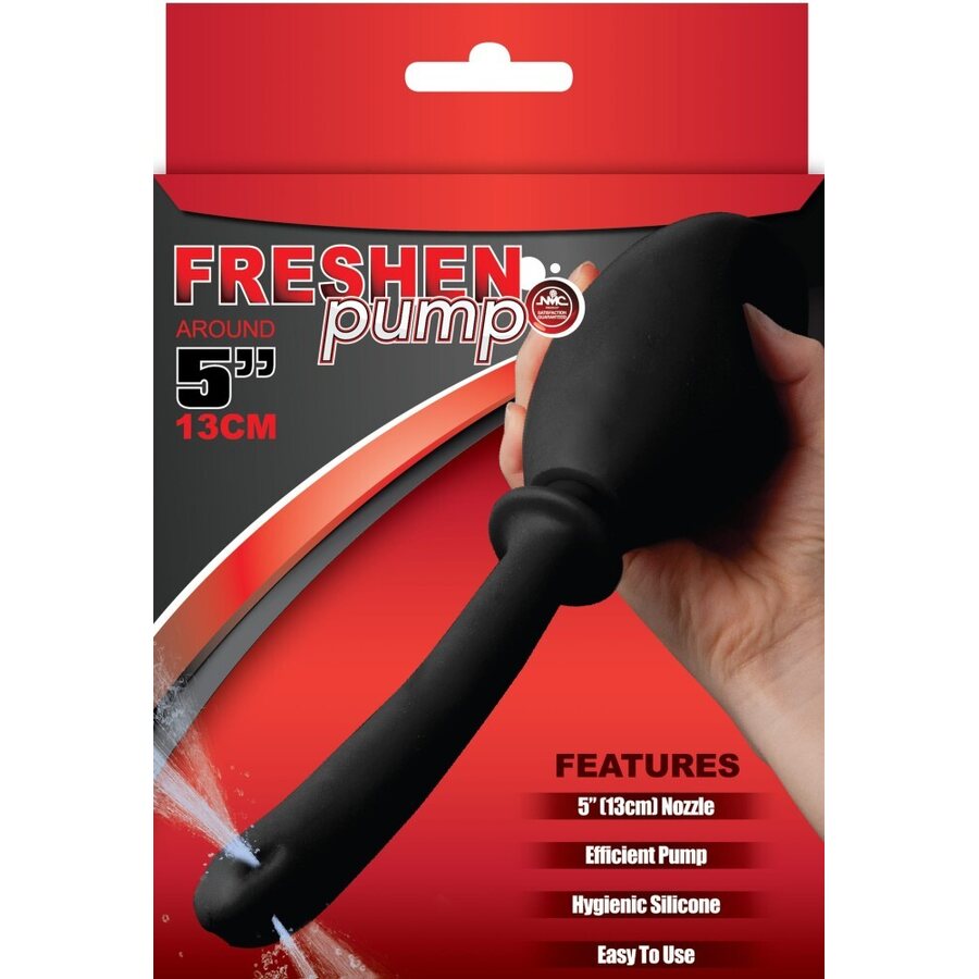 Freshen Pump Intiimisuihku – Silikoninen Analisuihku 275 ml, 13 cm Suutin