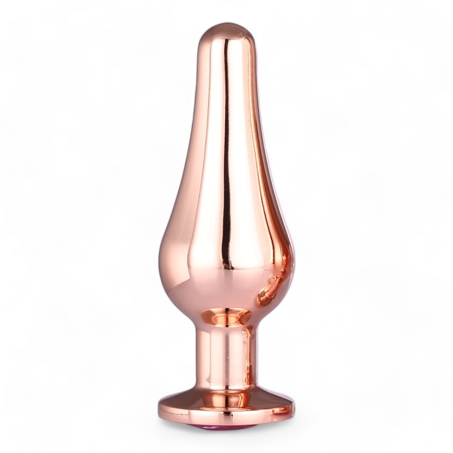 Dream Toys Metallinen Ruusukultainen Anaalitappi S