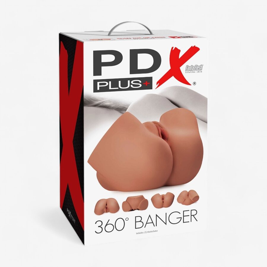 Pipedream PDX Plus 360 Banger Vagina & Anus Tumma