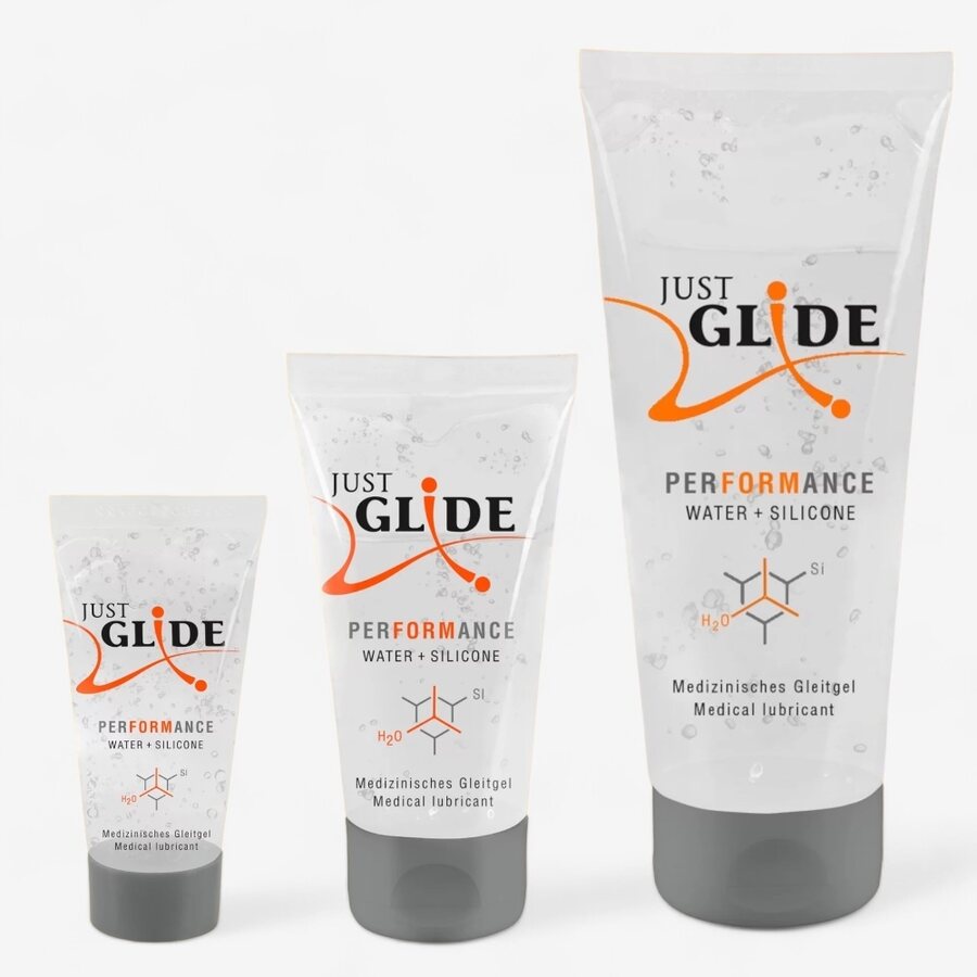 Just Glide Performance Water + Silicone Liukuvoide Just Glide Performance Water + Silicone Liukuvoide