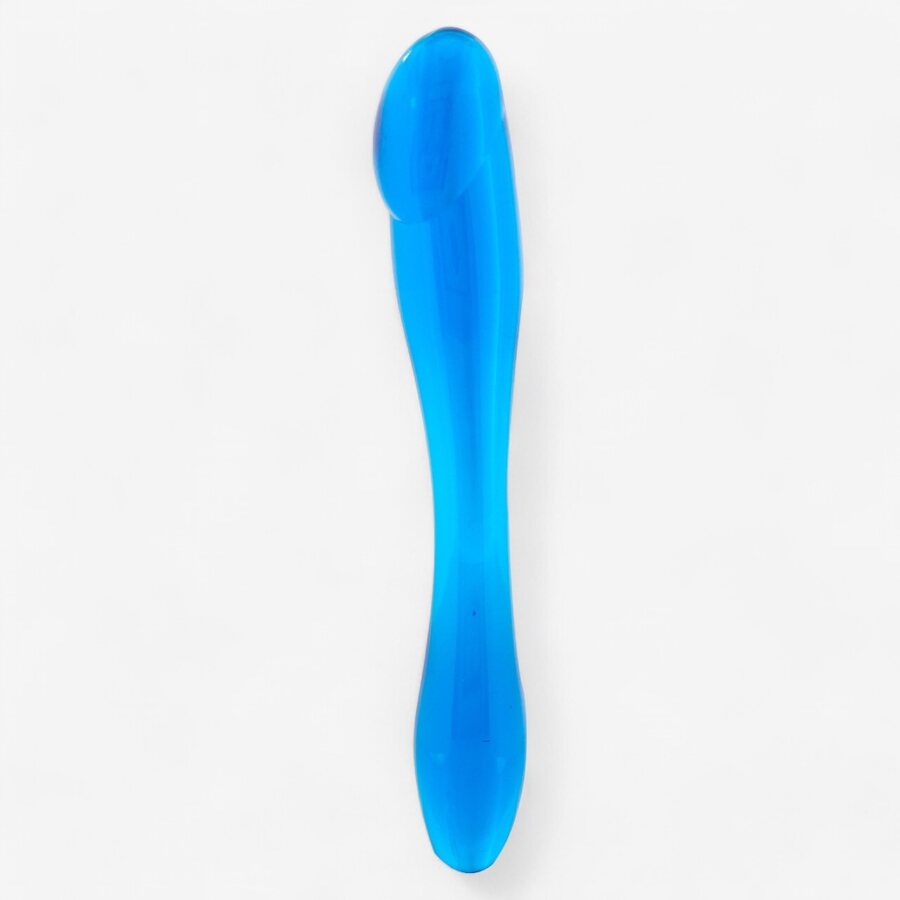 Seven Creations Taipuisa PVC Tupladildo – 2-päinen 18 cm