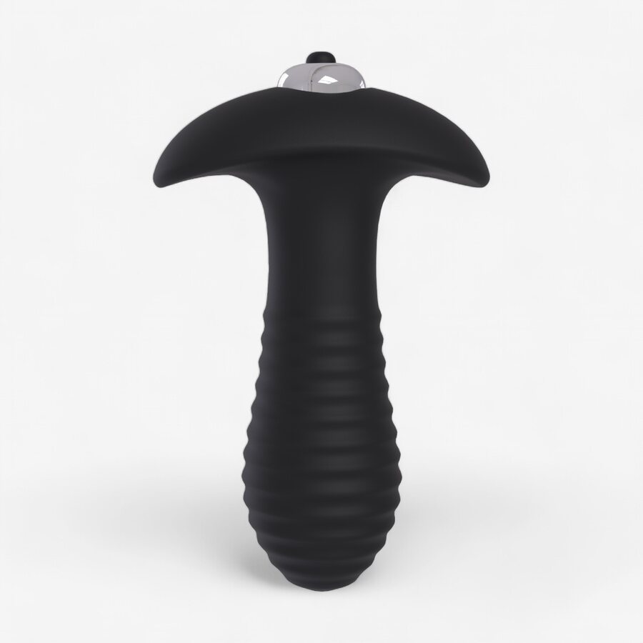 Dream Toys Värisevä Spiral Anaalitappi – Silikoninen ja Moottoroitu