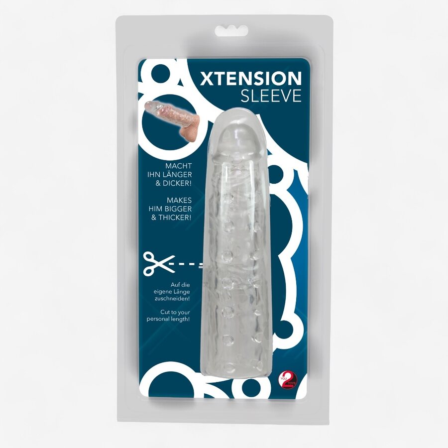 You2Toys Penisjatke +4 cm | Xtension Sleeve – pidentävä penis-sleeve