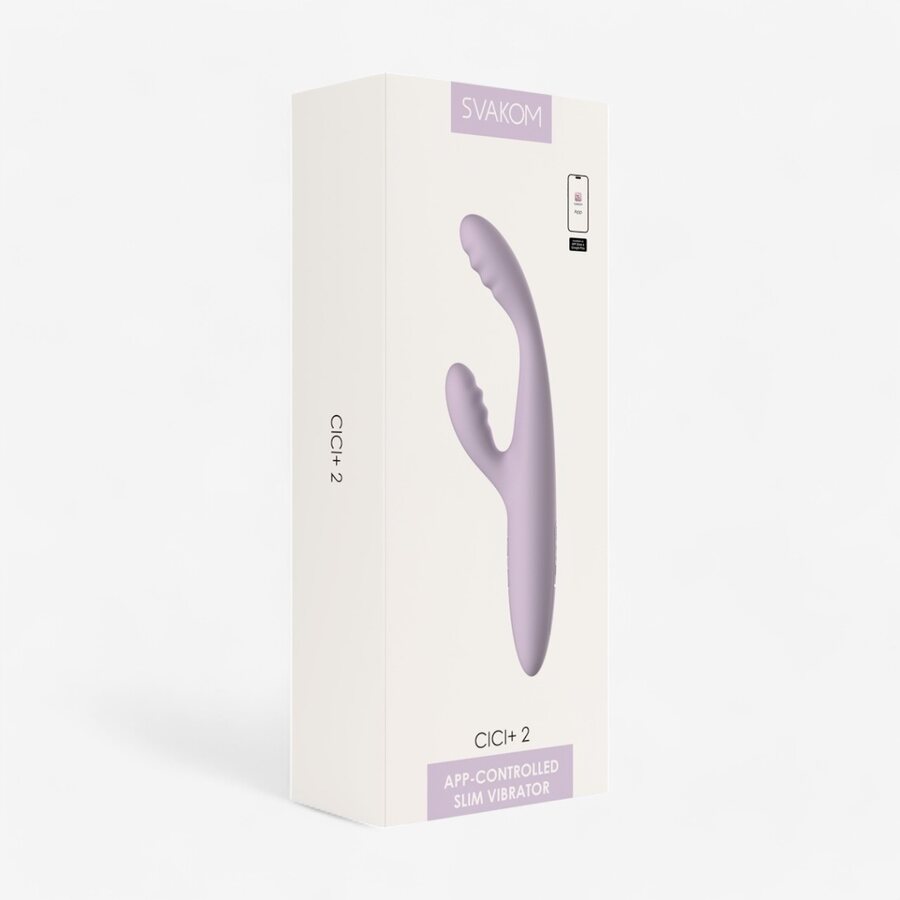 Svakom Cici+ 2 – Ohut Rabbit Vibraattori Sovelluksella ja Lämmityksellä