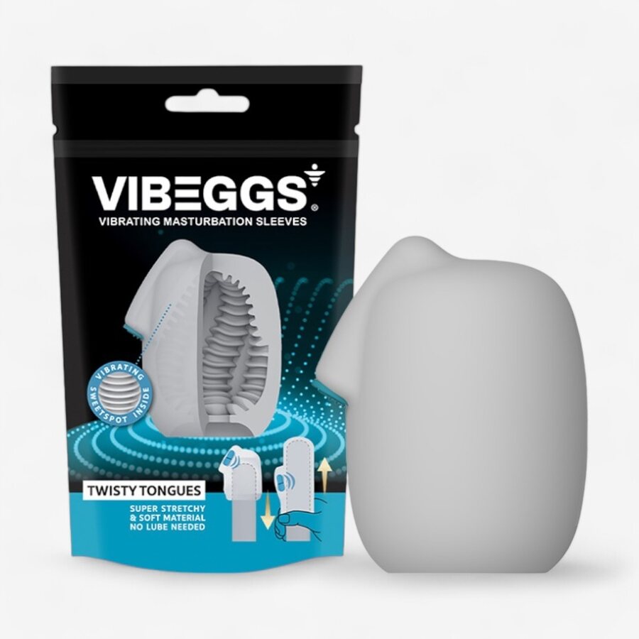 Vibeggs Twisty Tongues – vrisev masturbaattorimuna