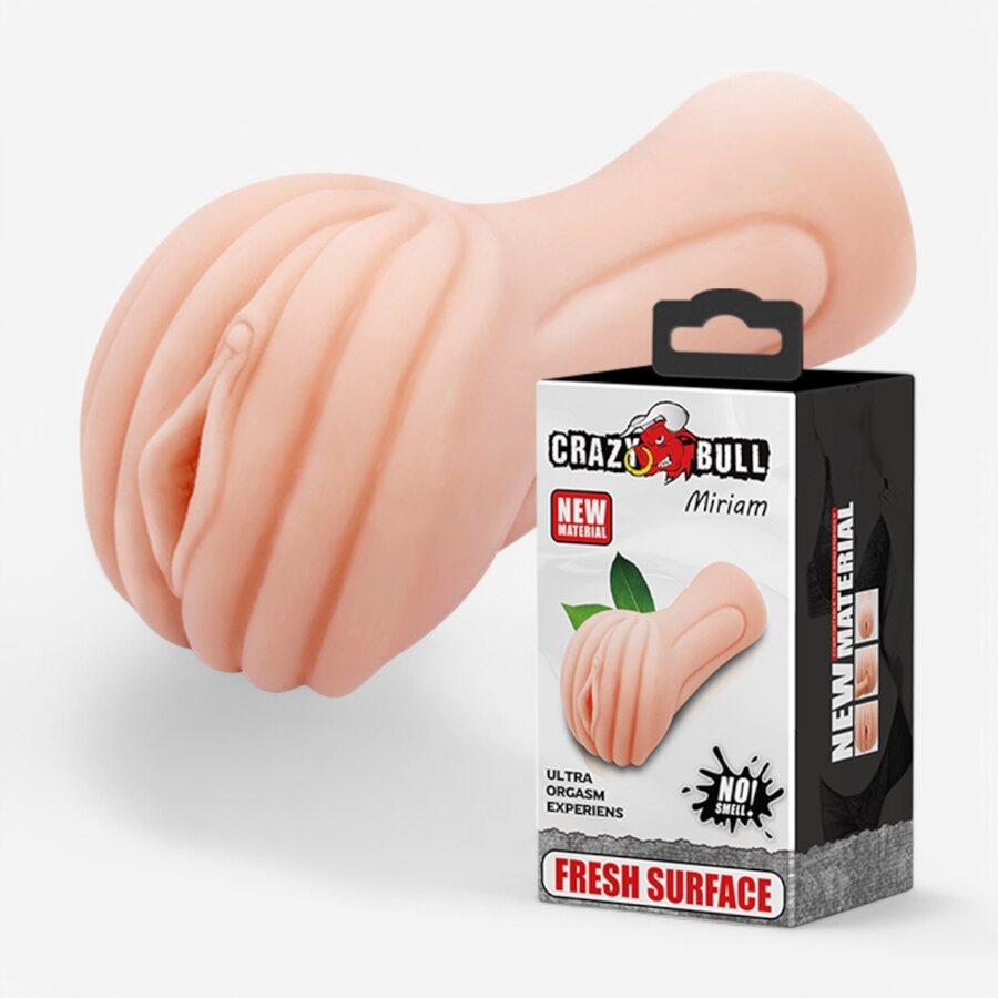Crazy Bull SoftGrip Stroker – Realistisen Pehmeä Tekopillu
