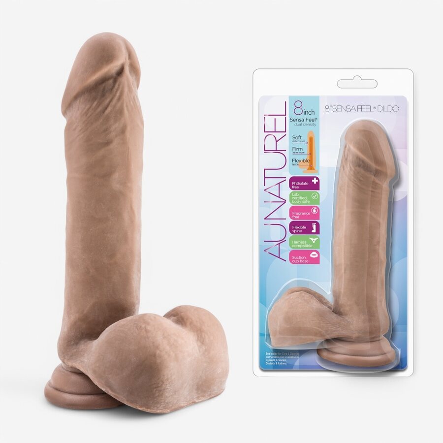Blush Novelties Dildo Au Naturel Sensa Feel 8 tuumaa Blush Novelties Dildo Au Naturel Sensa Feel 8 tuumaa