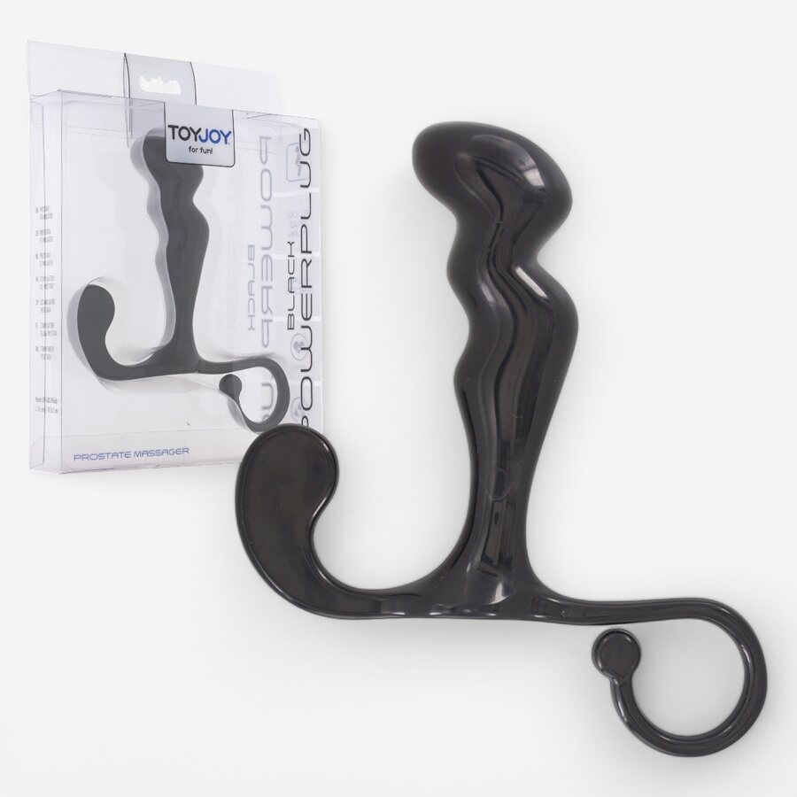 Toy Joy Ergonominen Eturauhasstimulaattori / Anaaliplugi Miehille (ABS, Vedenpitävä)