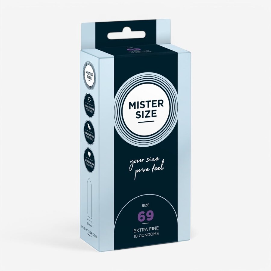 MISTER SIZE 69 mm – XXL-kondomi 10 kpl