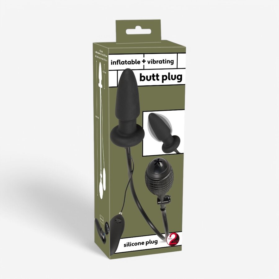 You2Toys Pumpattava Värisevä Anaalitappi