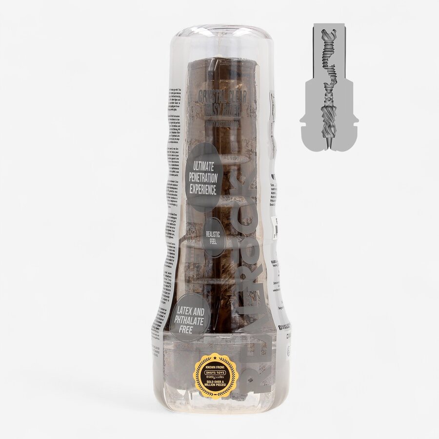 Real Rock Easy Rider Pussy Masturbator Black