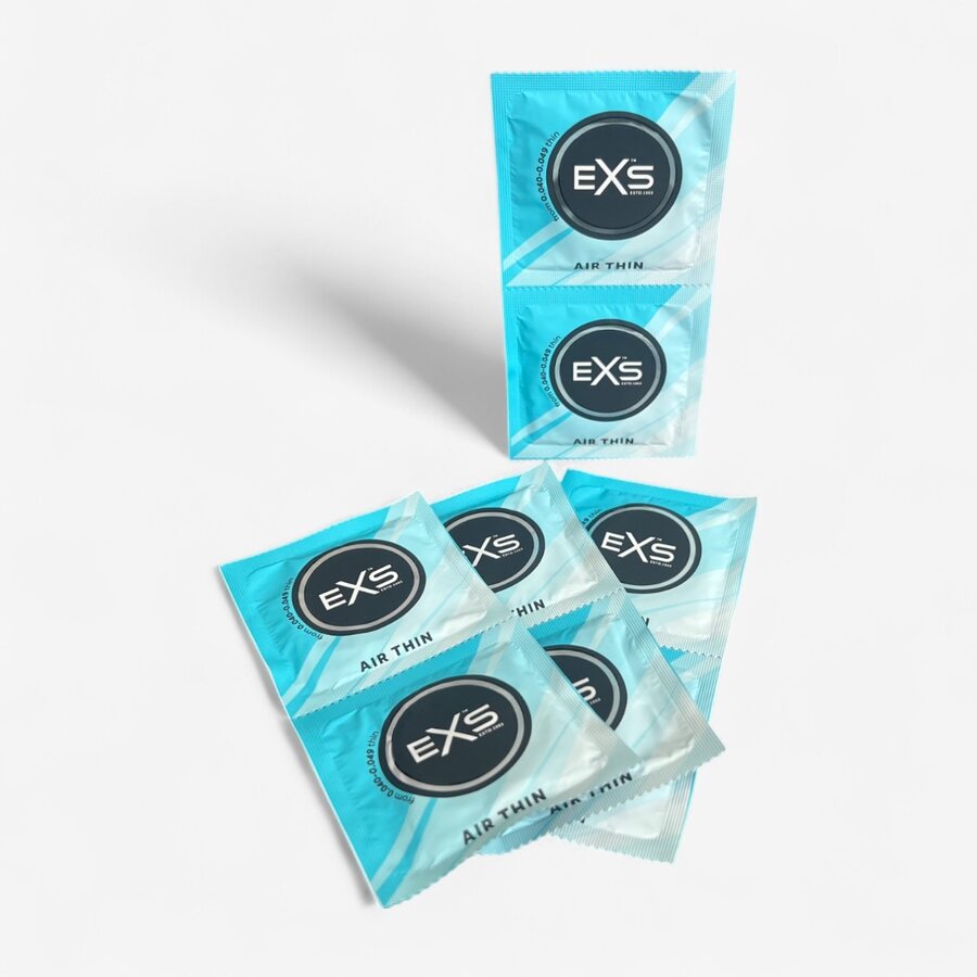 EXS Condoms Air Thin Kondomi– Luonnollinen Tuntuma & Maksimaalinen Nautinto