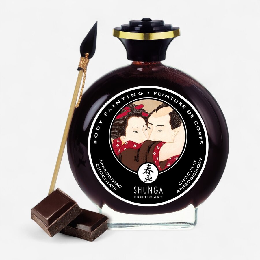 Shunga Syötävä Suklaavartalomaali – Afrodisiakkinen Body Paint 100 ml