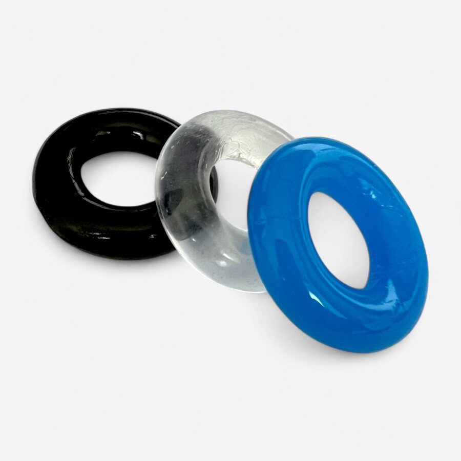 Velvess Penisrenkaat 3 kpl – Tight Fit Setti Miehille