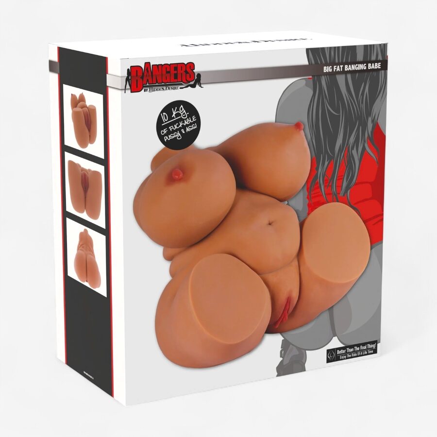 Hidden Desire Muhkea Tekopillu ja Peppu – Realistinen Masturbaattori 10 kg