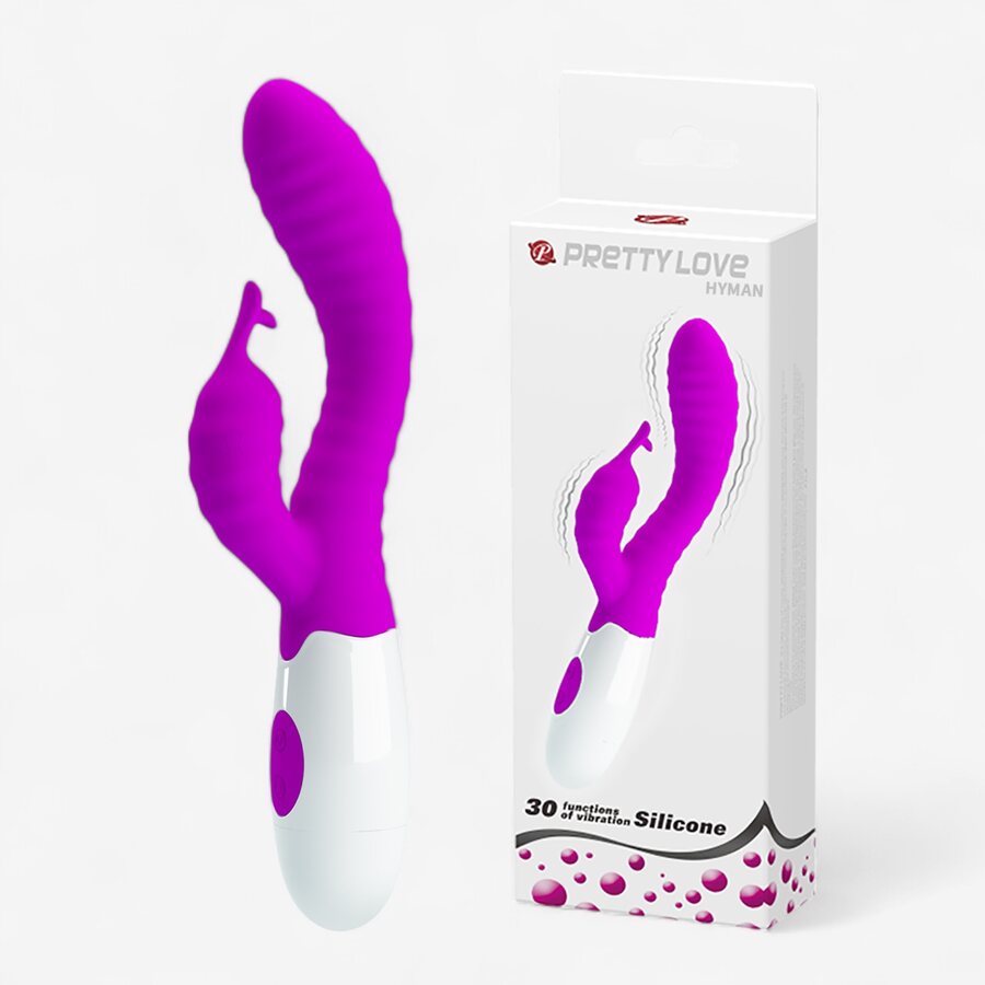 Pretty Love Duo Klitoriskiihotin & G-pistevibraattori – Hyman