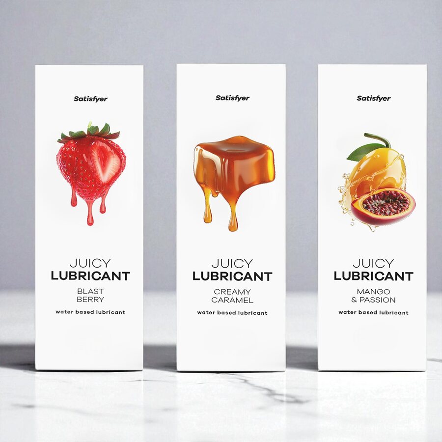 Satisfyer Juicy – Vesipohjainen Makuliukuvoide Kaikenlaiseen Seksiin 300 ml