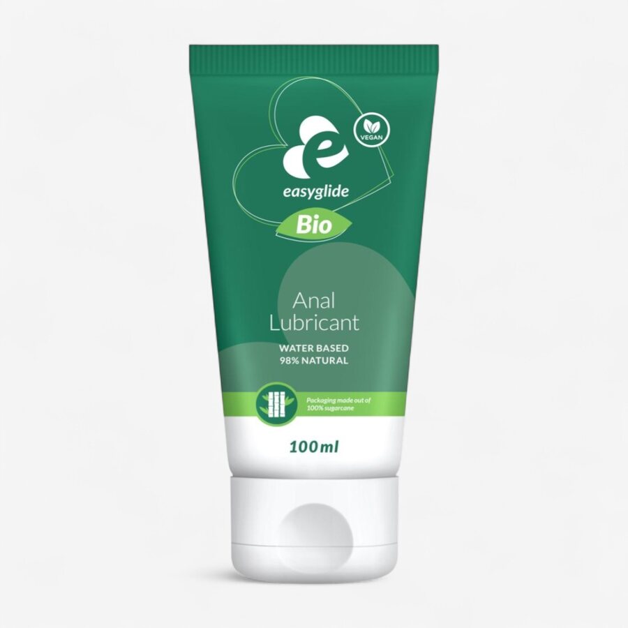 EasyGlide Anaaliliukuvoide Bio & Natural – Vesipohjainen, Vegaaninen 100 ml