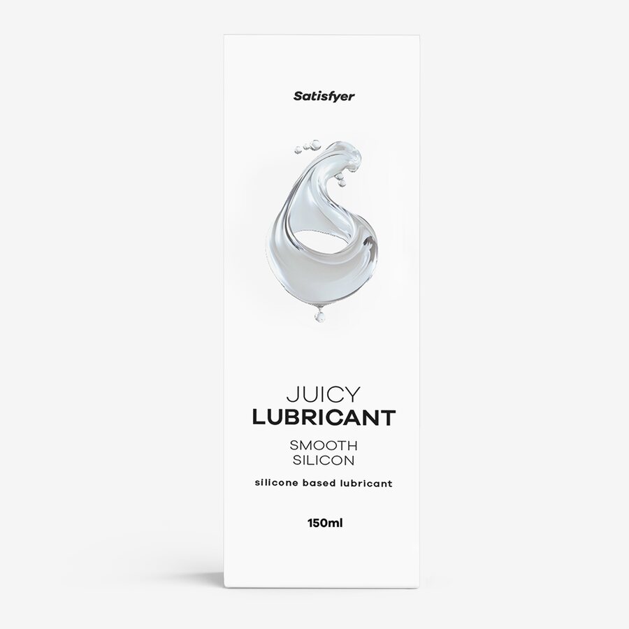 Satisfyer Silikonipohjainen Liukuvoide Juicy Smooth 150 ml – Pitkäkestoinen ja Silkinpehmeä
