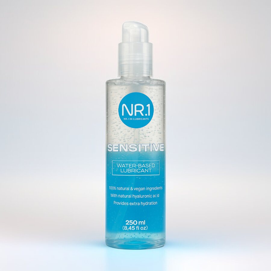 NR.1 Sensitive Silk – Premium Vesipohjainen Liukuvoide 250 ml