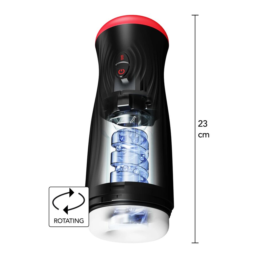 Hidden Desire Vortex Pro – Pyörivä & Työntyvä Masturbaattori