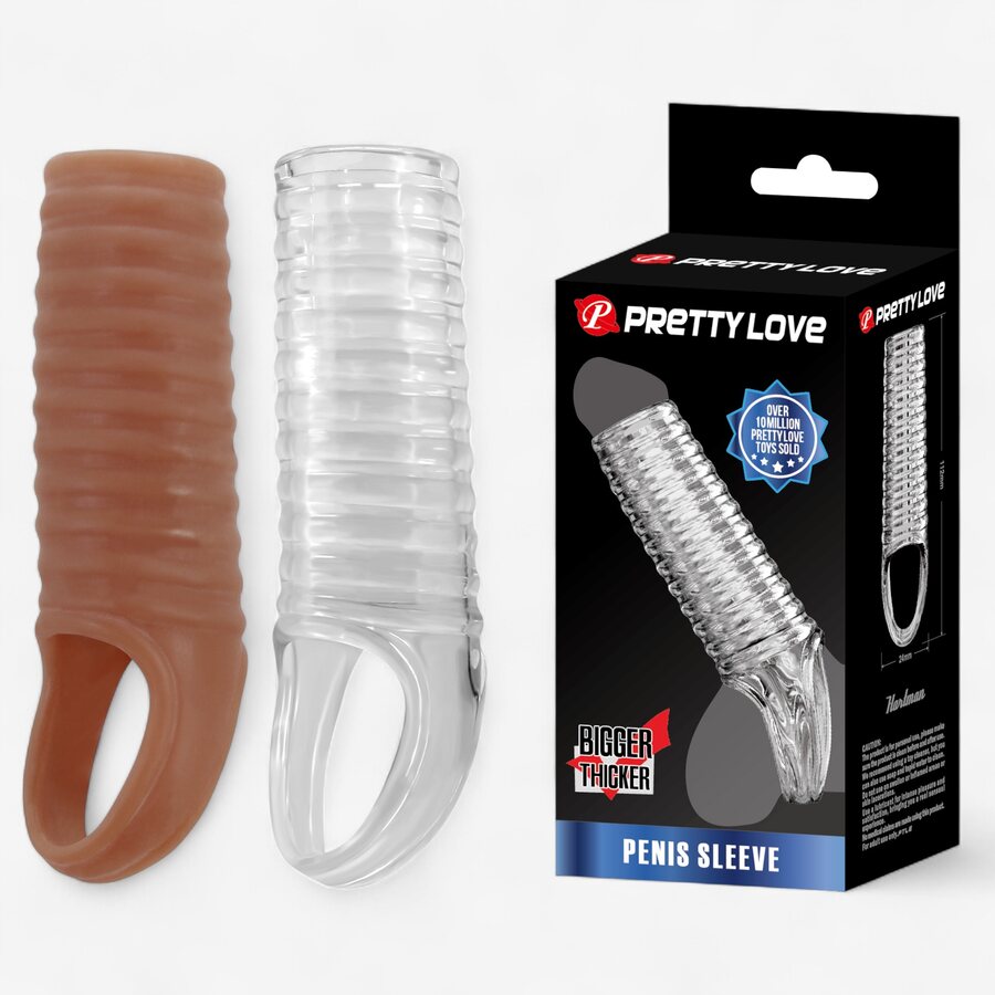 Pretty Love Thick Sleeve – Penis Hylsy Kovempaan ja Paksumpaan Erektioon