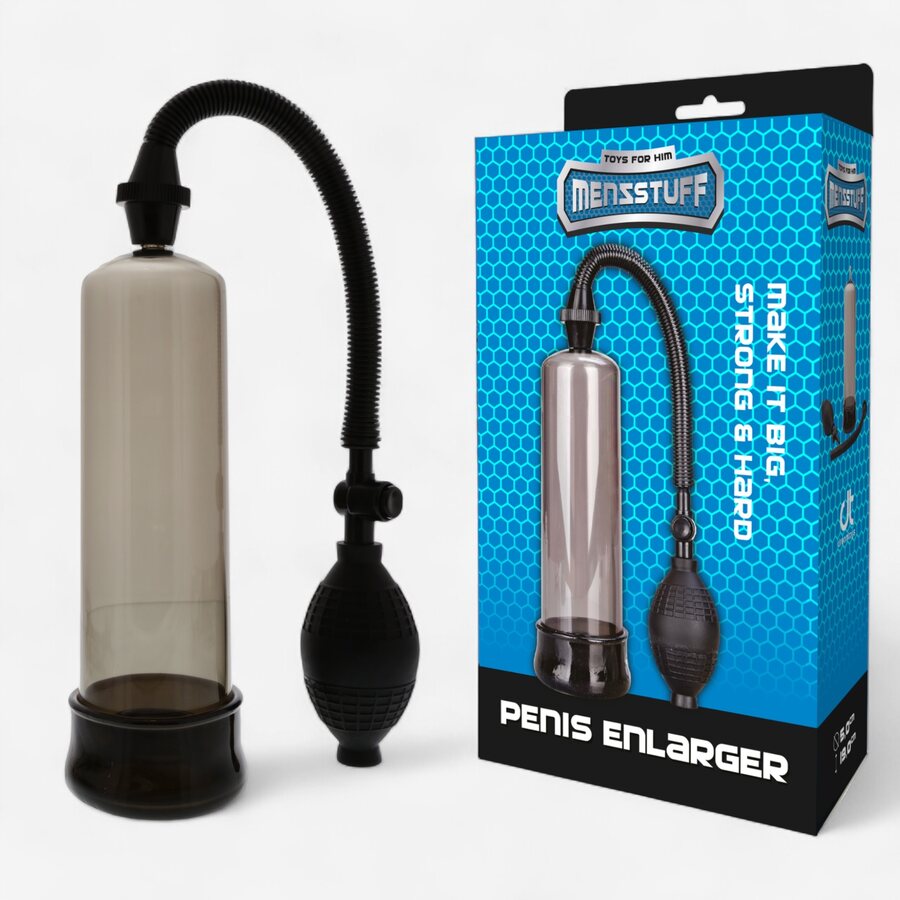 Dream Toys Penispumppu 19x5 cm Smoke tummanharmaa – aloittelijalle