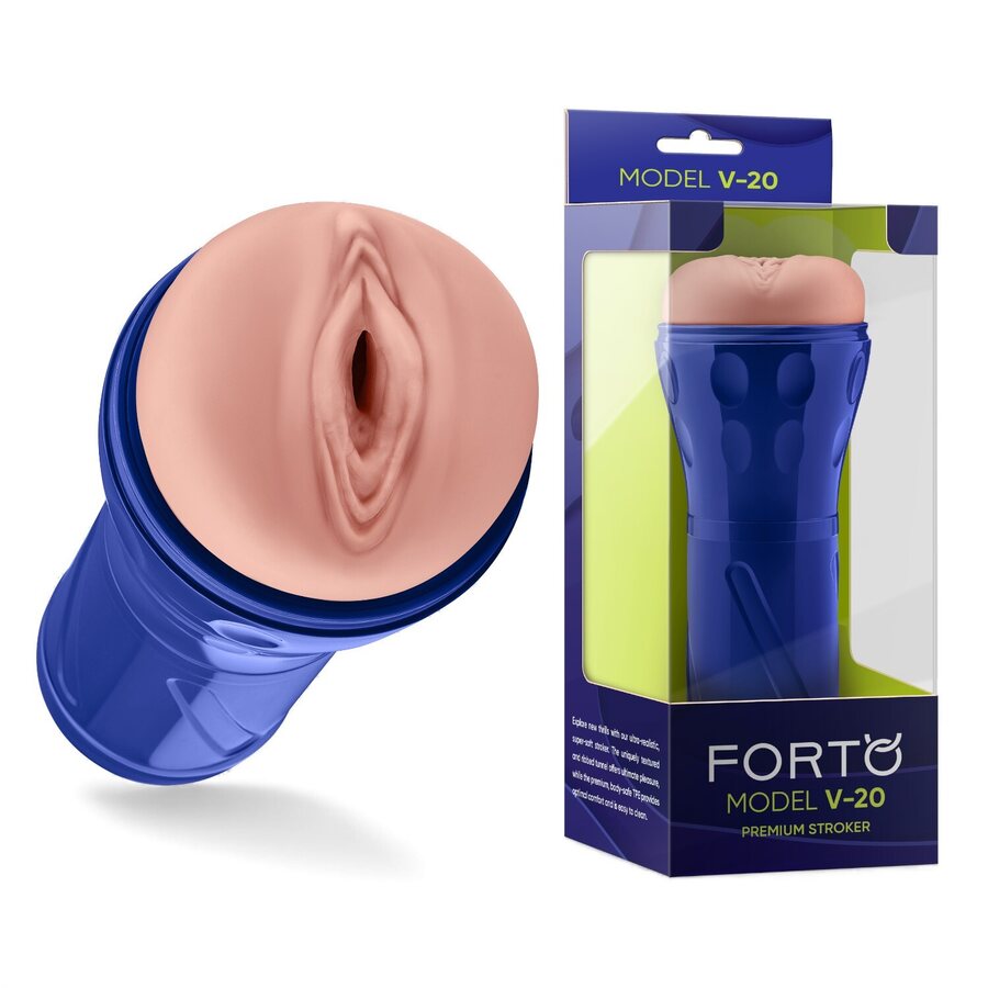 Forto UltraFeel V-20 – Aidontuntuinen Premium-Masturbaattori Säädettävällä Imulla