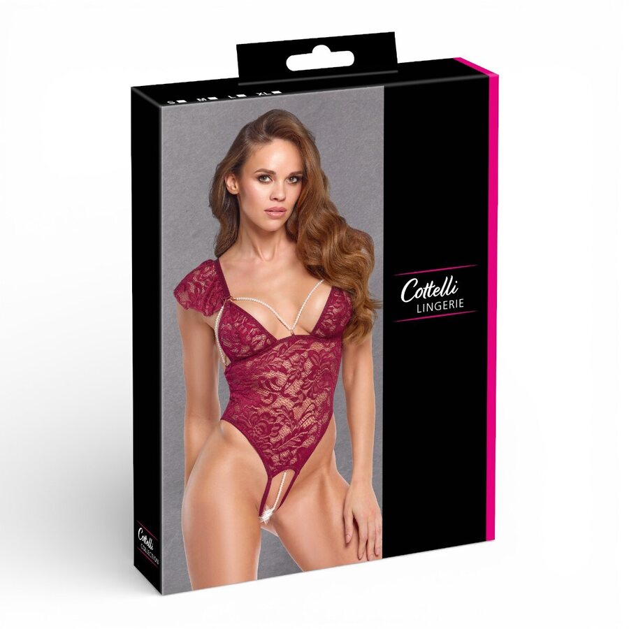 Cottelli Lingerie Pearl Temptation™ – Avoin Pitsibody Helmin