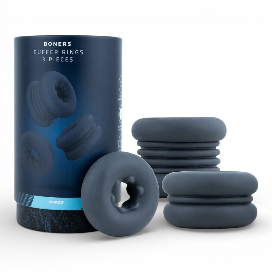 Boners Gentle Control – Pehmeät Buffer-renkaat (3 kpl)