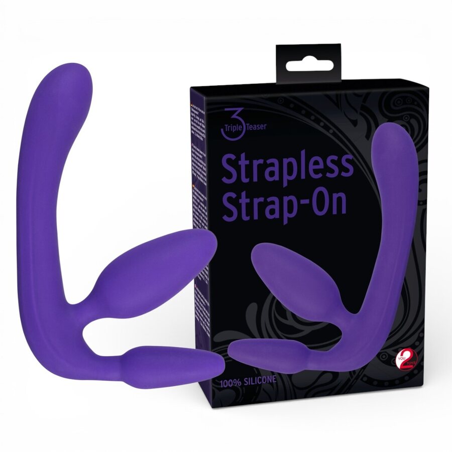 You2Toys Triple Teaser Remmitön Strap-On Dildo