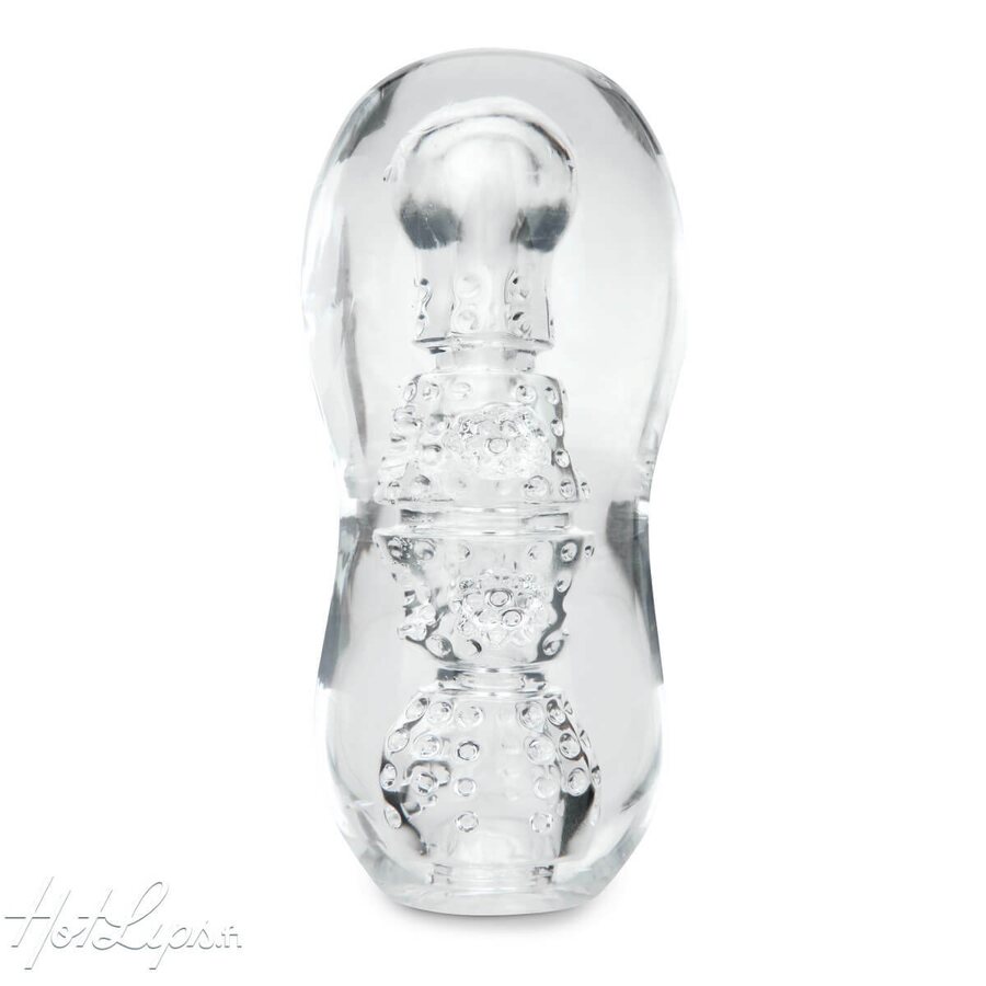 Zolo Clear Gripz Dotted Masturbator Zolo Clear Gripz Dotted Masturbator