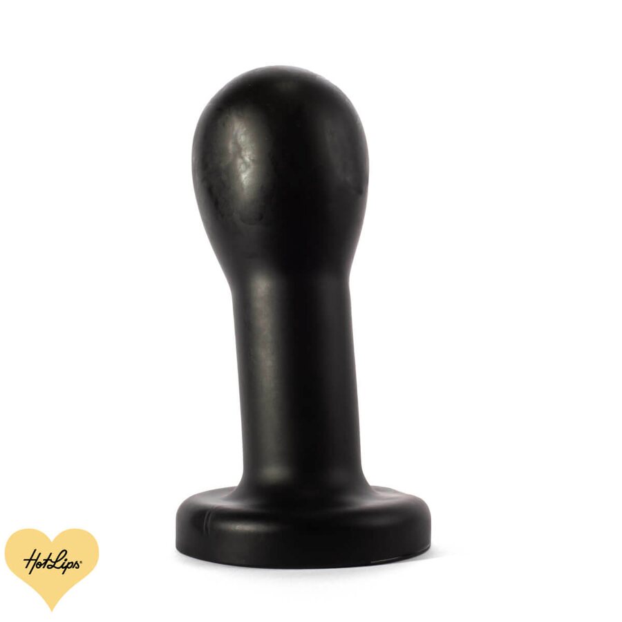 Mega XL Anaalitappi – 22 cm / 8 cm, Imukupilla, Musta