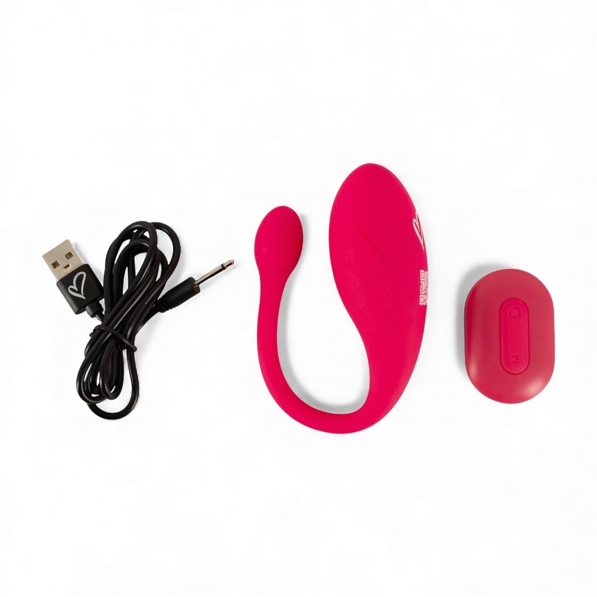 Beau coeur KORAL – Kauko-ohjattava Vibro-Lovepallo